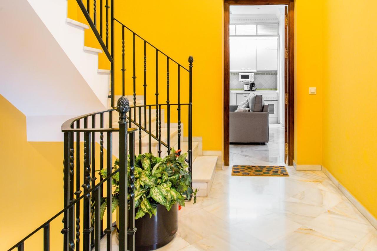 Magico Apartamento En Casa Palacio Del Siglo XVII Sevilla Buitenkant foto
